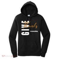 Give Thanks In Everything Thanksgiving Holiday Women's Hoodie thumb 0