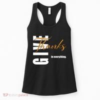Give Thanks In Everything Thanksgiving Holiday Women's Tank Top thumb 0
