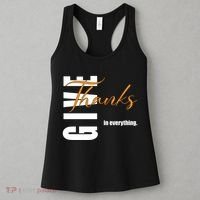Give Thanks In Everything Thanksgiving Holiday Women's Tank Top thumb 3