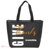 Give Thanks In Everything Thanksgiving Holiday Tote Bag thumb 0