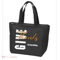 Give Thanks In Everything Thanksgiving Holiday Tote Bag thumb 3