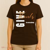 Give Thanks In Everything Thanksgiving Holiday T-Shirt thumb 4