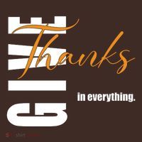 Give Thanks In Everything Thanksgiving Holiday Mousepad thumb 1