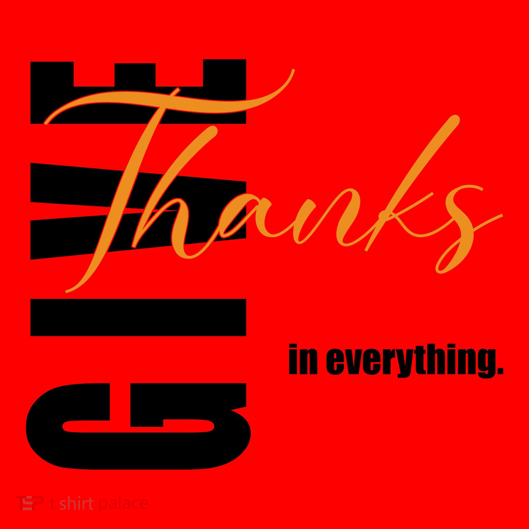 Give Thanks In Everything Thanksgiving Holiday Santa Hat