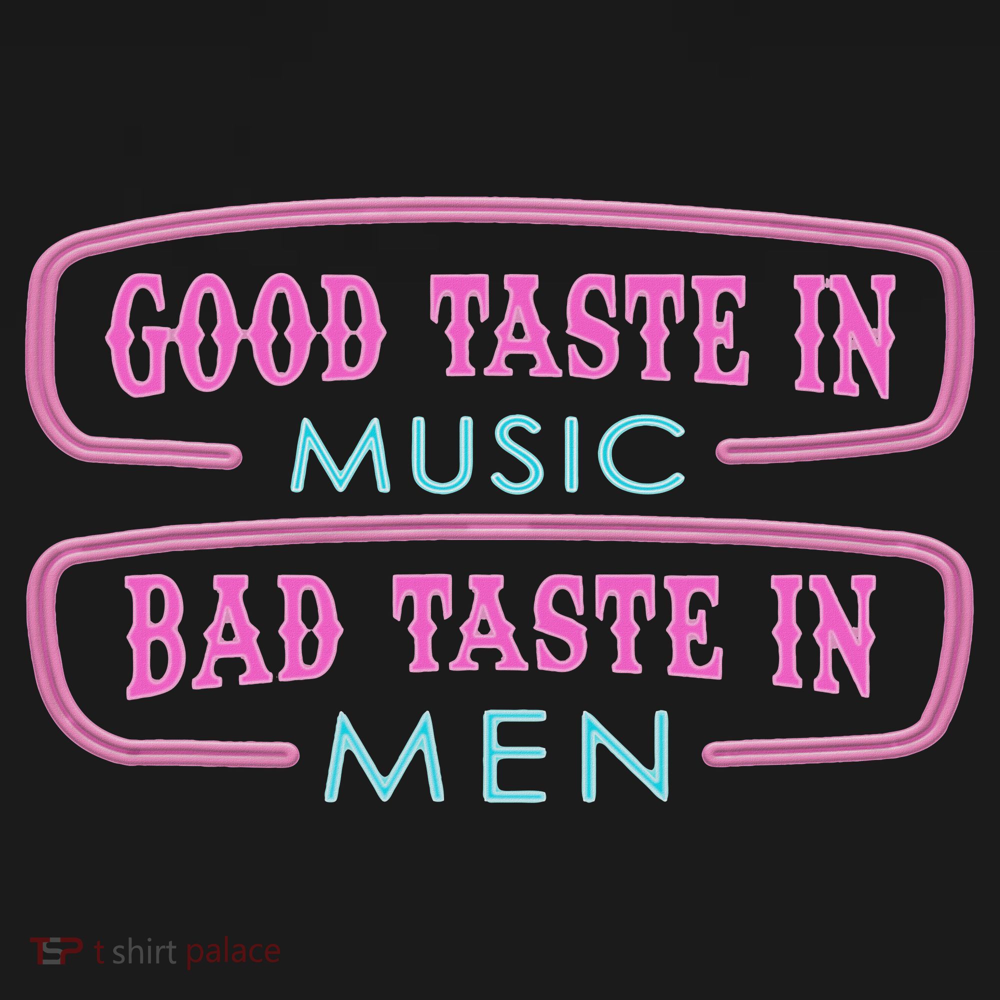 Good Taste In Music Bad Taste In Women's Hoodie