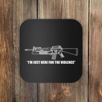 Garand Thumb IM Just Here For The Violence Coaster thumb 0