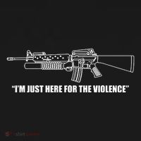 Garand Thumb IM Just Here For The Violence Coaster thumb 2
