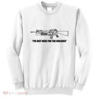 Garand Thumb IM Just Here For The Violence Sweatshirt thumb 0