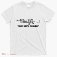 Garand Thumb IM Just Here For The Violence T-Shirt thumb 0