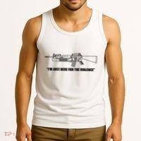 Garand Thumb IM Just Here For The Violence Tank Top thumb 3