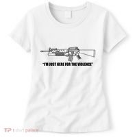 Garand Thumb IM Just Here For The Violence Women's T-Shirt thumb 0