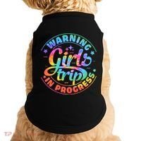 Girl Trip In Progress Tie Dye Doggie Tank thumb 0