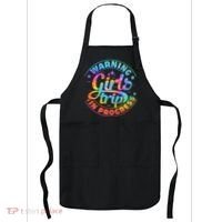 Girl Trip In Progress Tie Dye Apron thumb 0