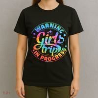 Girl Trip In Progress Tie Dye T-Shirt thumb 4