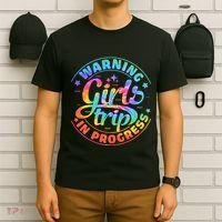 Girl Trip In Progress Tie Dye T-Shirt thumb 6