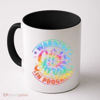 Girl Trip In Progress Tie Dye Coffee Mug thumb 0