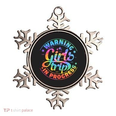 Girl Trip In Progress Tie Dye Ornament