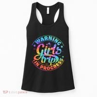 Girl Trip In Progress Tie Dye Women's Tank Top thumb 0