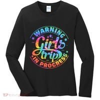 Girl Trip In Progress Tie Dye Women's Long Sleeve Shirt thumb 0