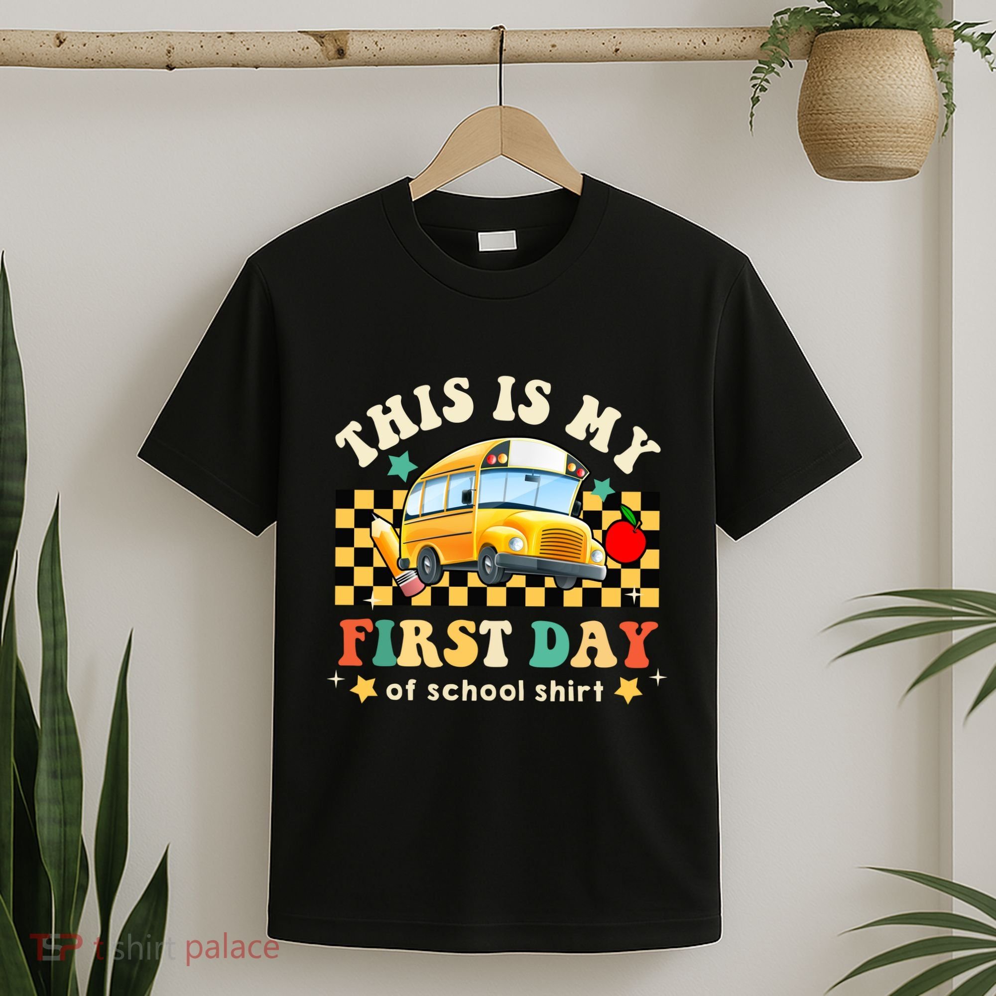 Groovy This Is My First Day Of School Funny Manatee Gifts T-Shirt