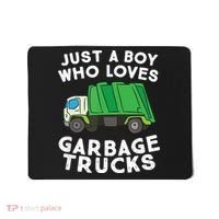 Garbage Truck Just A Boy Who Loves Garbage Trucks Mousepad thumb 0