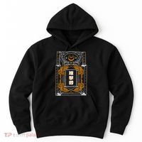 Golden Tigers Japanese Text Aggressive Hoodie thumb 0