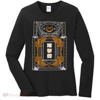 Golden Tigers Japanese Text Aggressive Women's Long Sleeve Shirt thumb 0