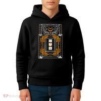 Golden Tigers Japanese Text Aggressive Kids Hoodie thumb 4