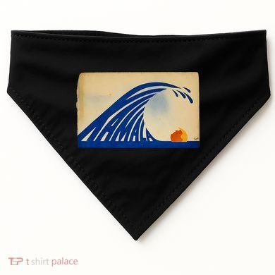 Gary Taxali Kamala Wave USA-Made Doggie Bandana