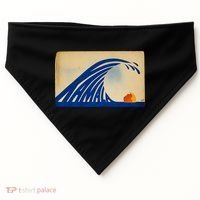 Gary Taxali Kamala Wave USA-Made Doggie Bandana thumb 0