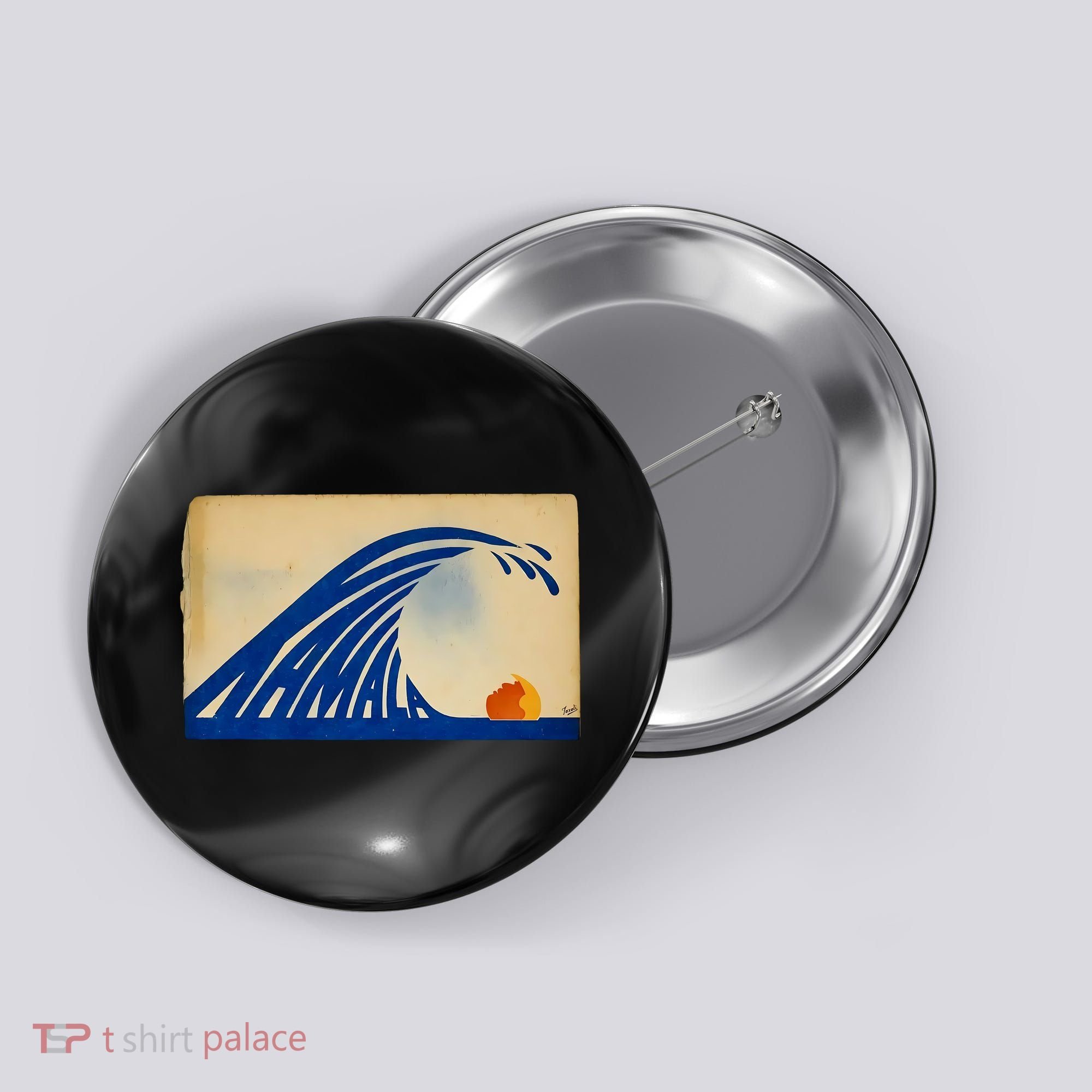 Gary Taxali Kamala Wave Button