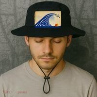 Gary Taxali Kamala Wave Bucket Hat thumb 2