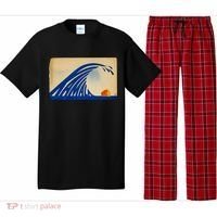 Gary Taxali Kamala Wave Pajama Set thumb 0