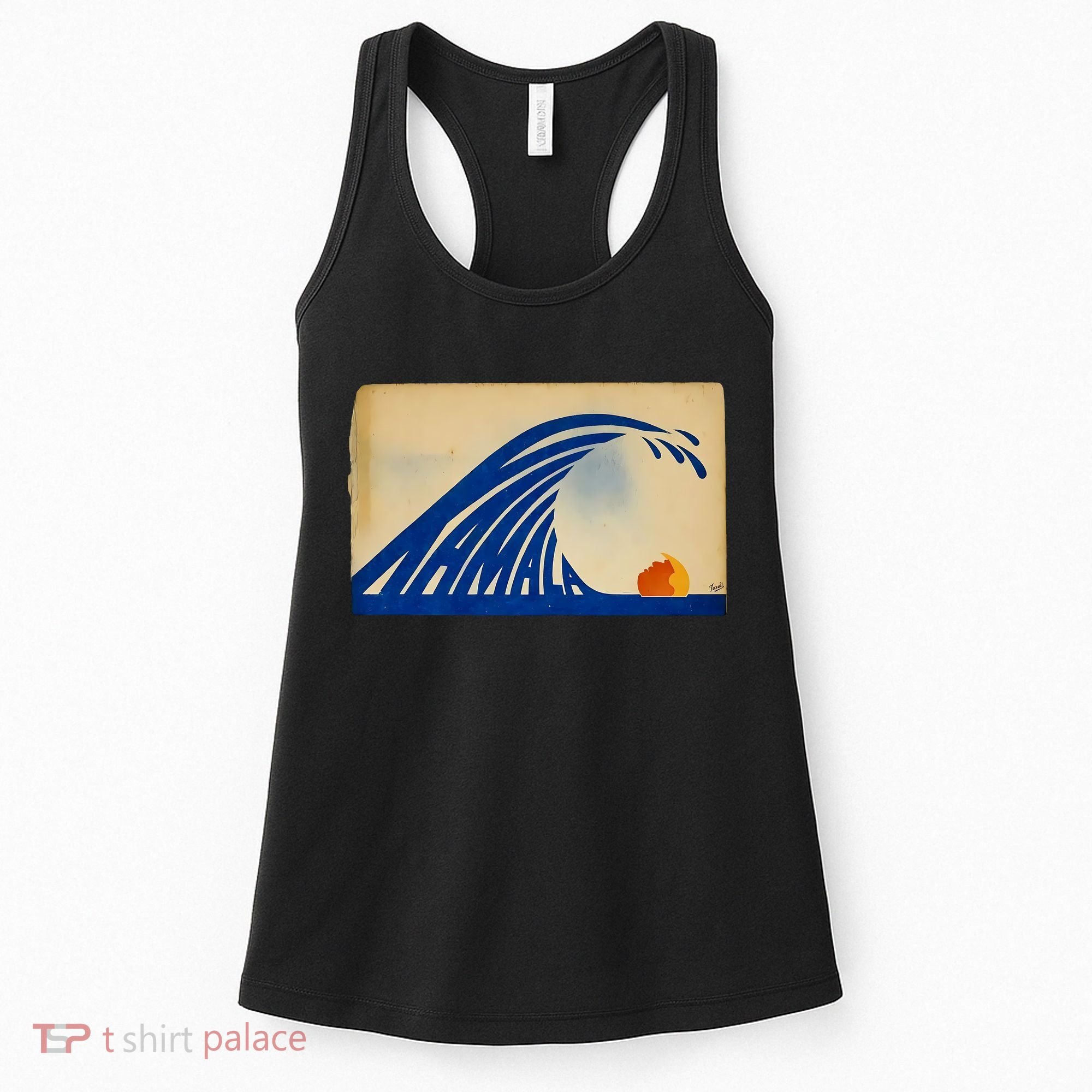 Gary Taxali Kamala Wave Women's Tank Top
