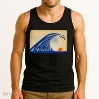 Gary Taxali Kamala Wave Tank Top thumb 3