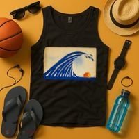 Gary Taxali Kamala Wave Tank Top thumb 4