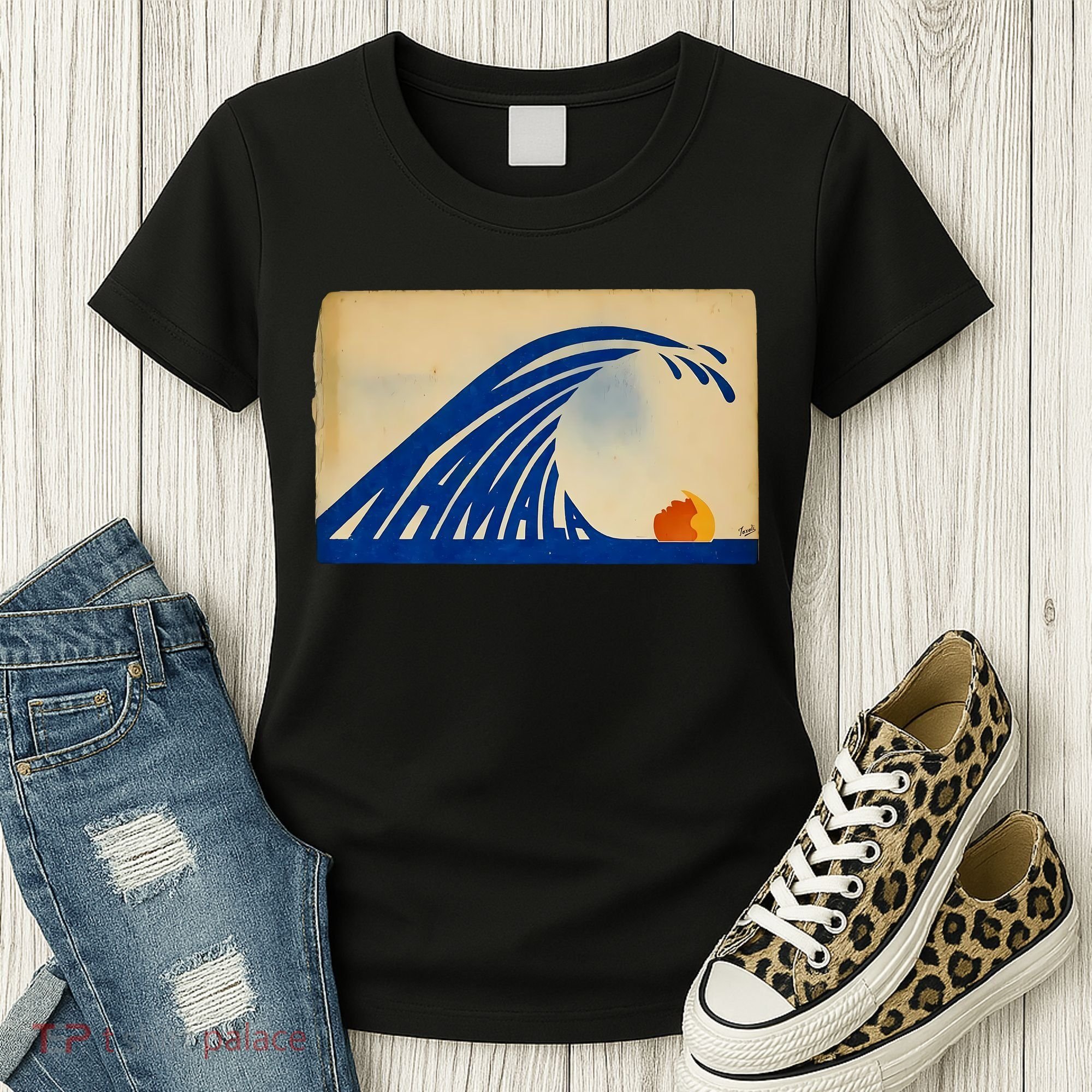 Gary Taxali Kamala Wave Women's T-Shirt