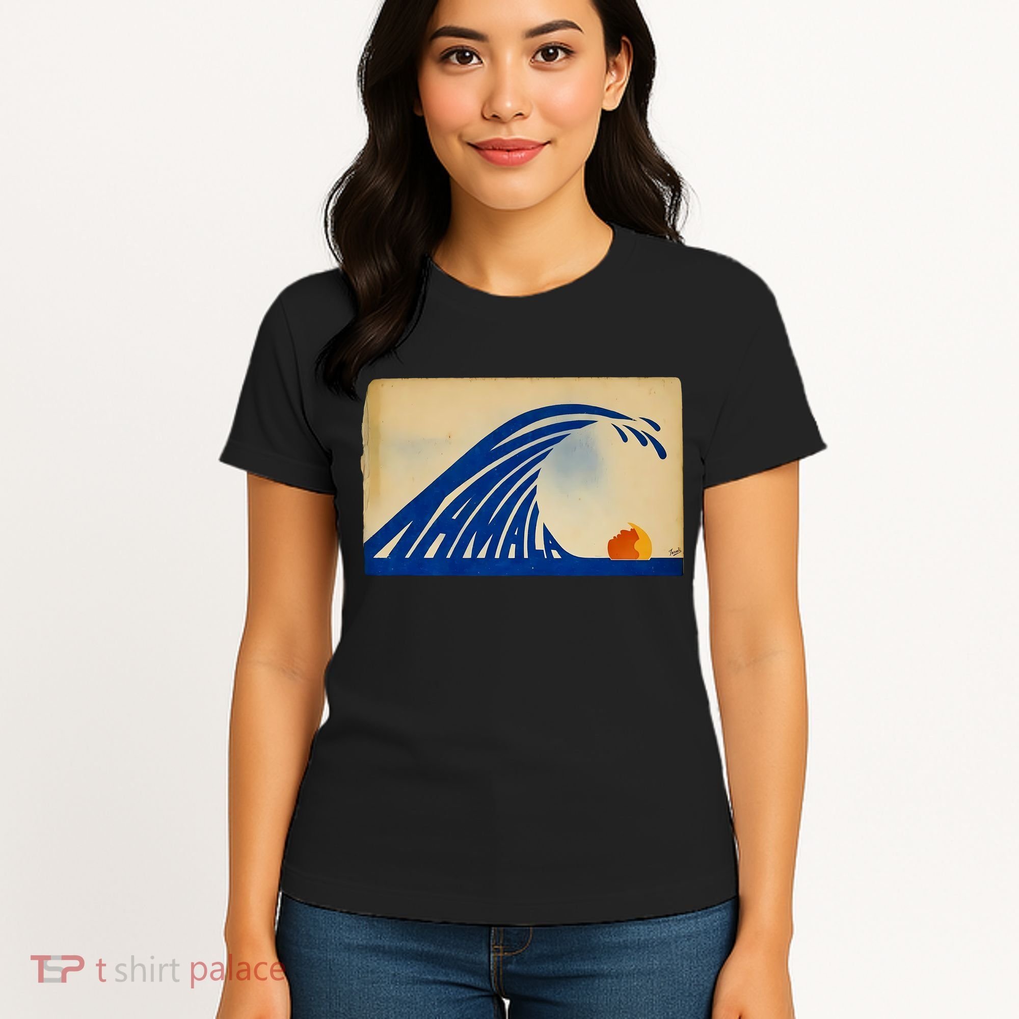 Gary Taxali Kamala Wave Women's T-Shirt