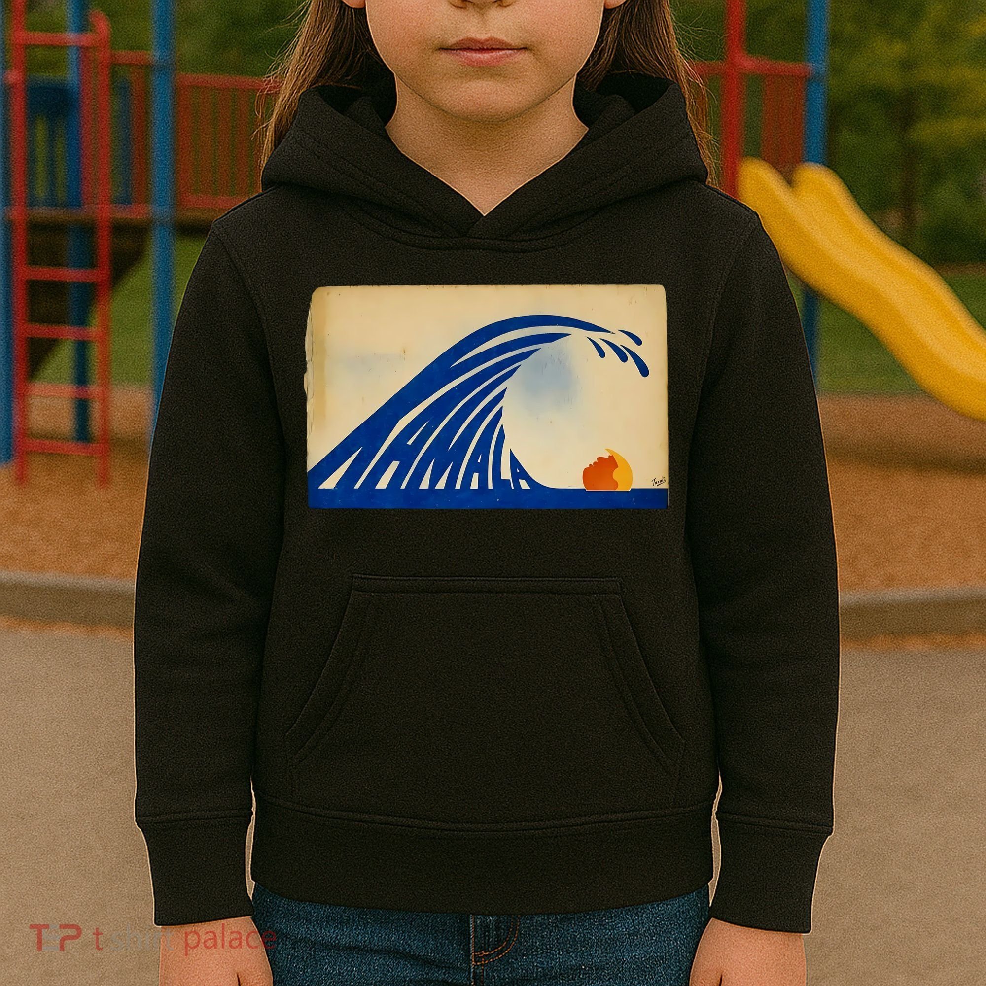 Gary Taxali Kamala Wave Kids Hoodie