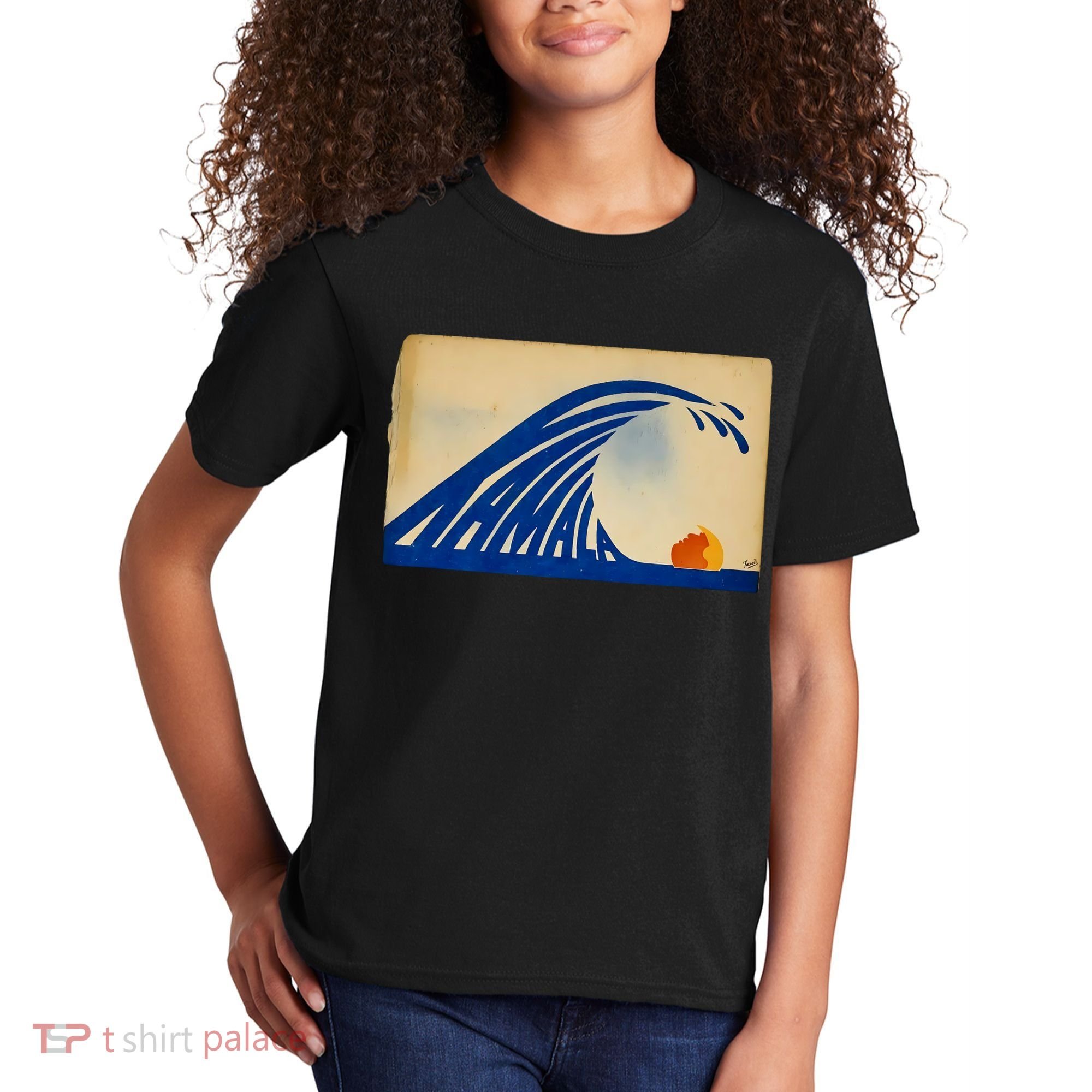 Gary Taxali Kamala Wave Kids T-Shirt