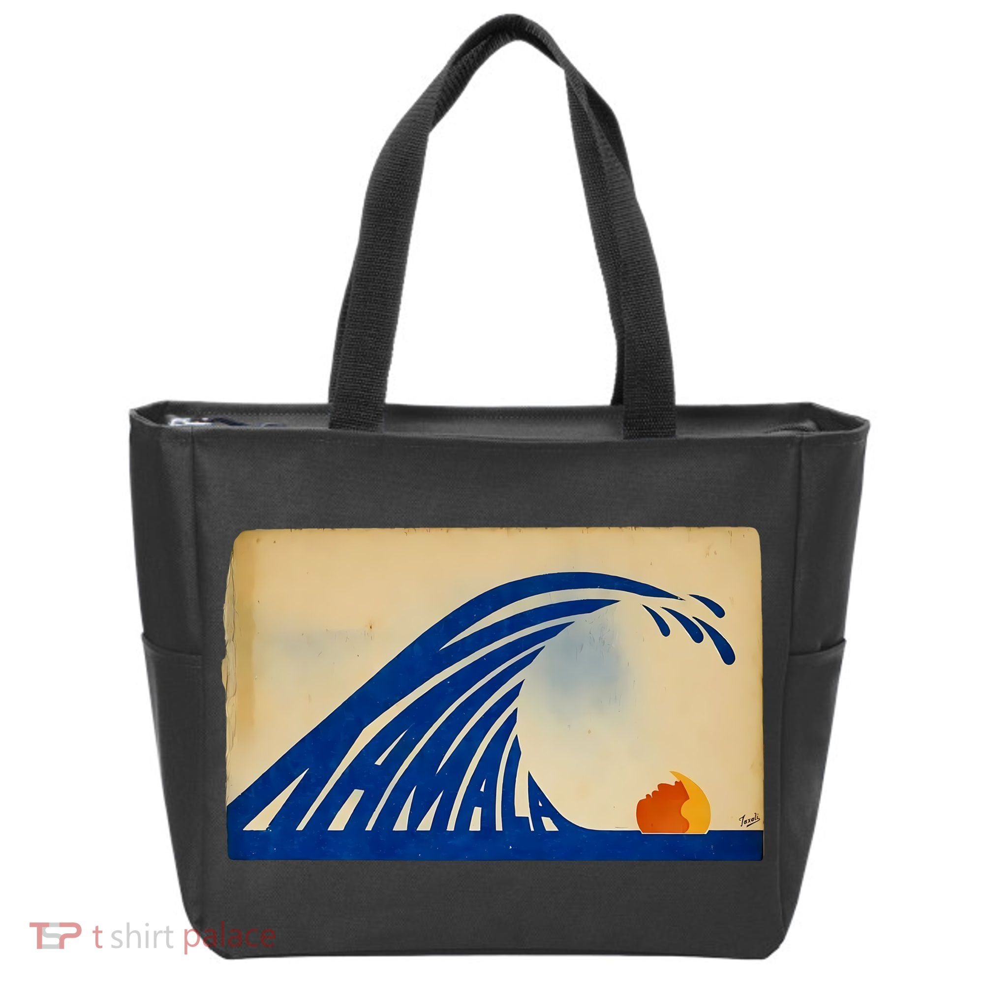 Gary Taxali Kamala Wave Tote Bag