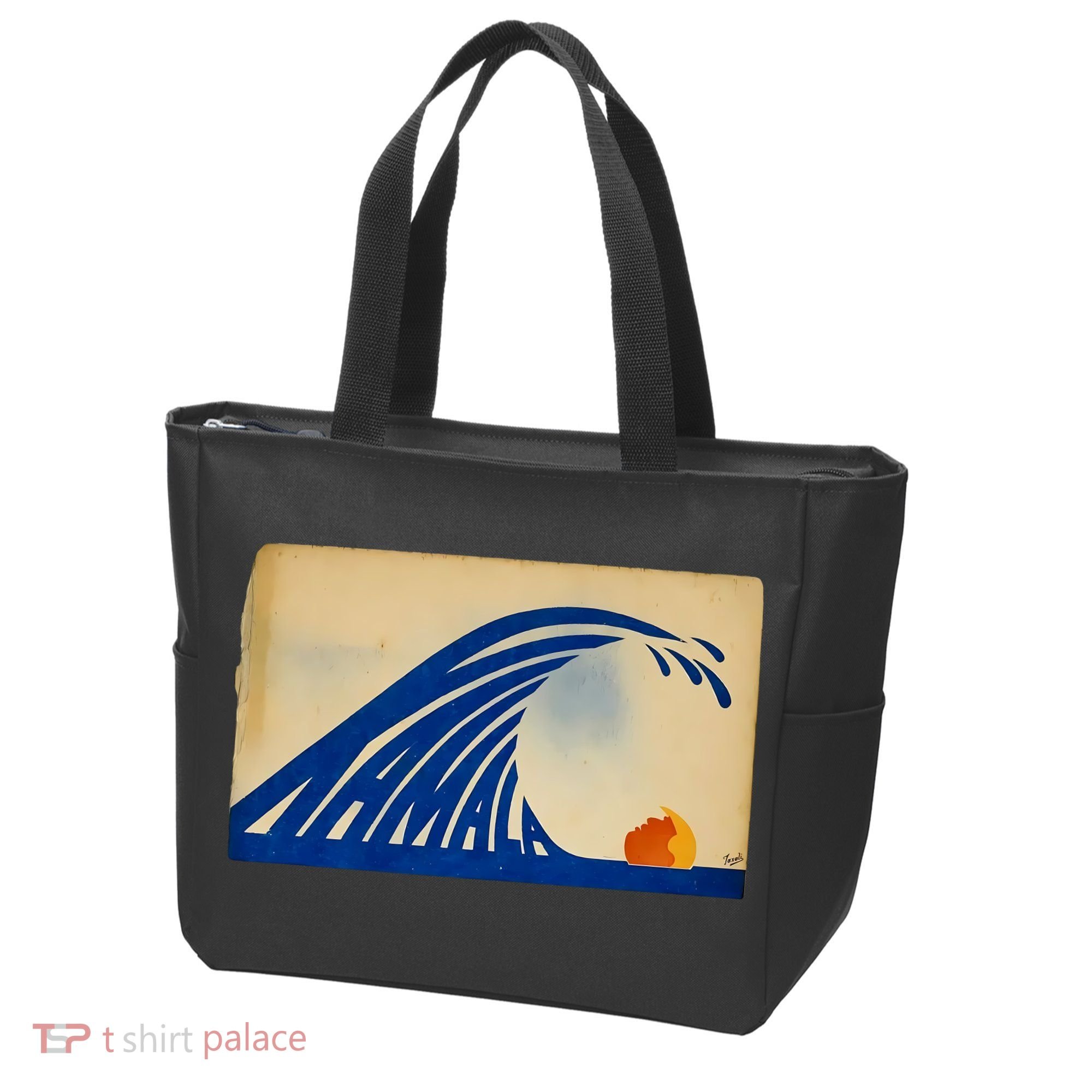 Gary Taxali Kamala Wave Tote Bag