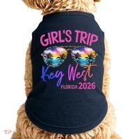 Girls Trip Key West Florida 2026 Vacation Doggie Tank thumb 0