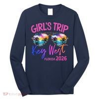 Girls Trip Key West Florida 2026 Vacation Long Sleeve Shirt thumb 0