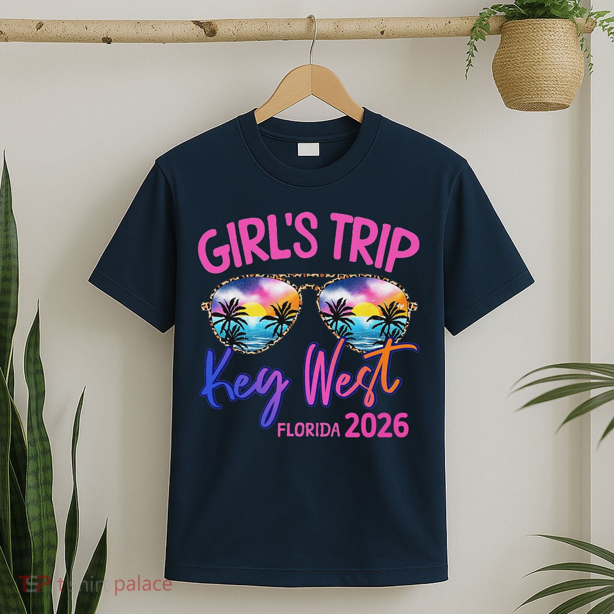 Girls Trip Key West Florida 2026 Vacation T-Shirt