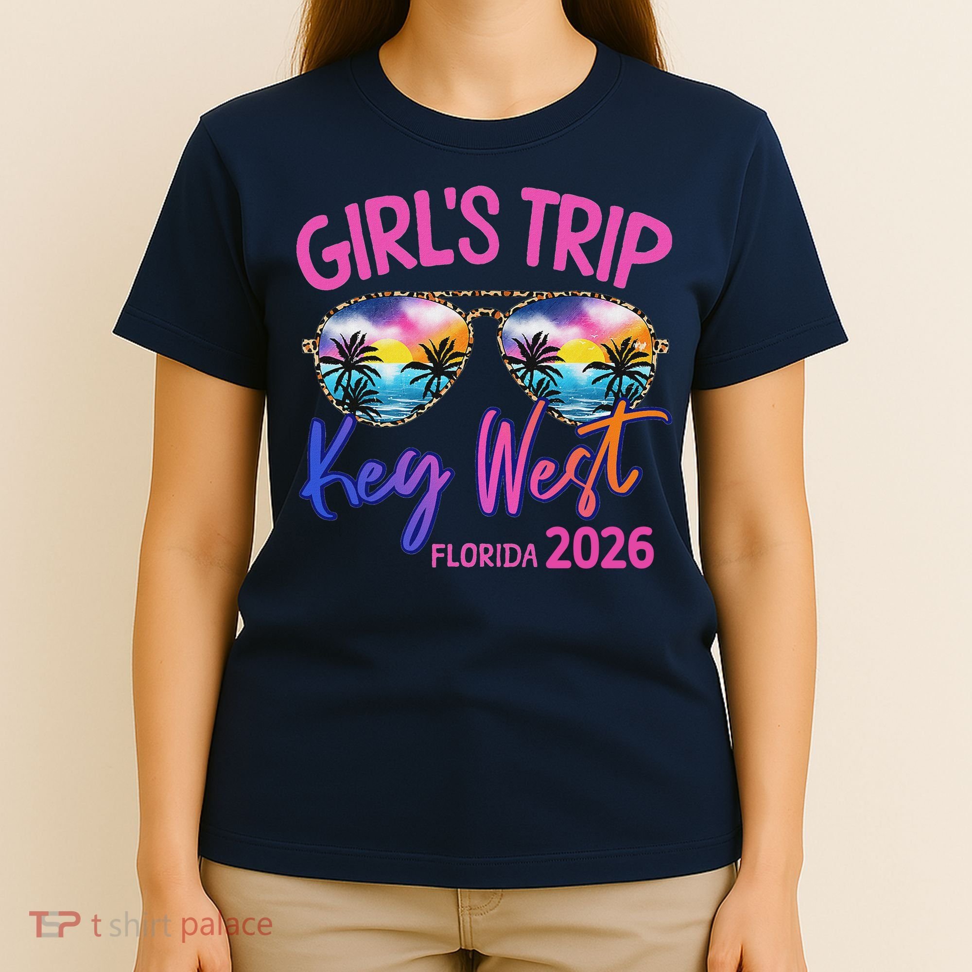 Girls Trip Key West Florida 2026 Vacation T-Shirt