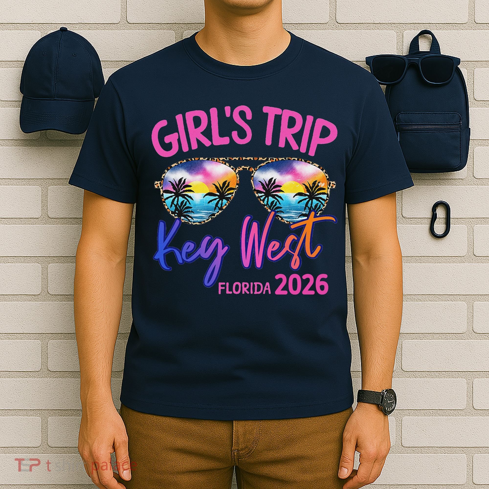 Girls Trip Key West Florida 2026 Vacation T-Shirt