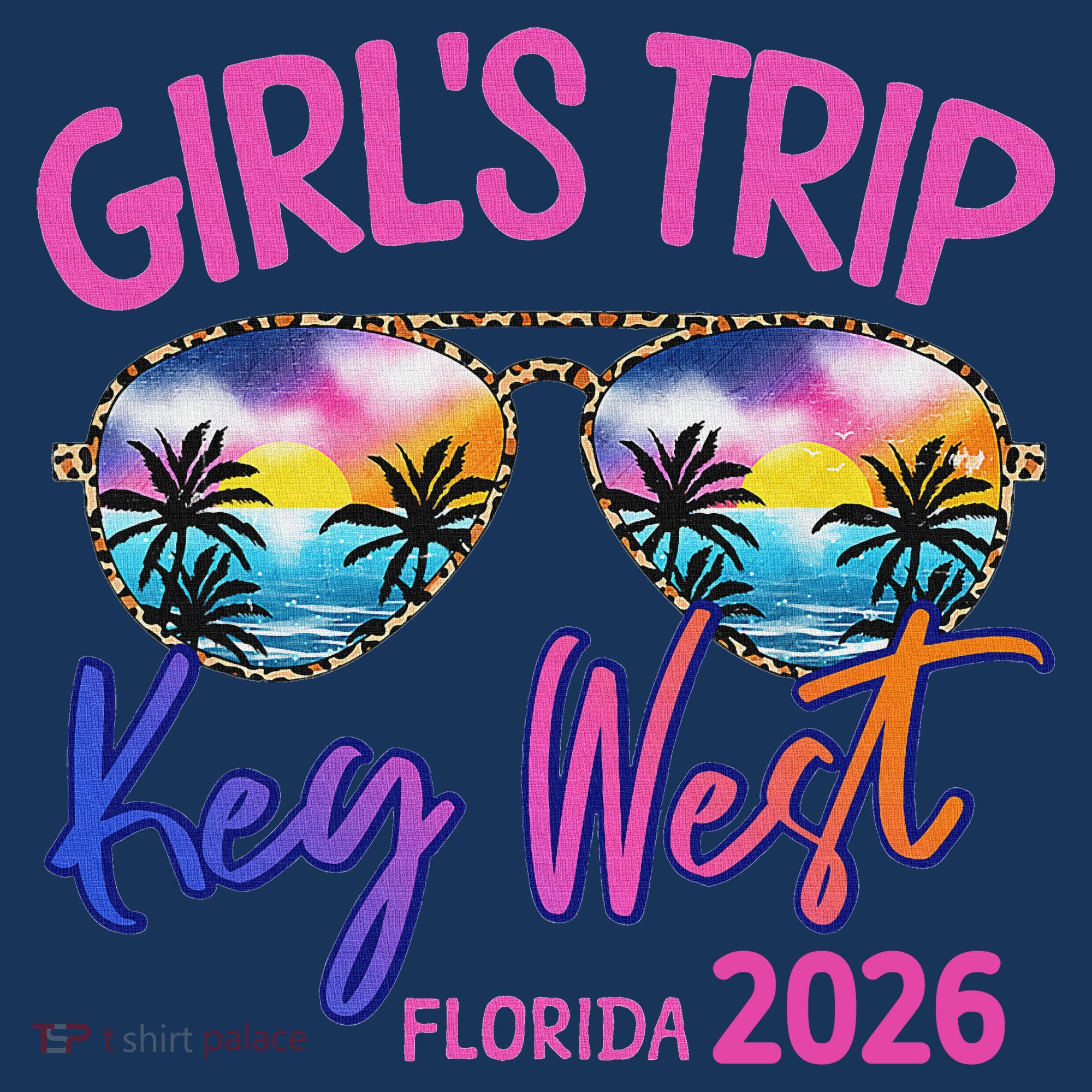 Girls Trip Key West Florida 2026 Vacation Women's Hoodie
