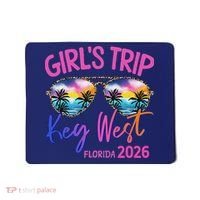 Girls Trip Key West Florida 2026 Vacation Mousepad thumb 0