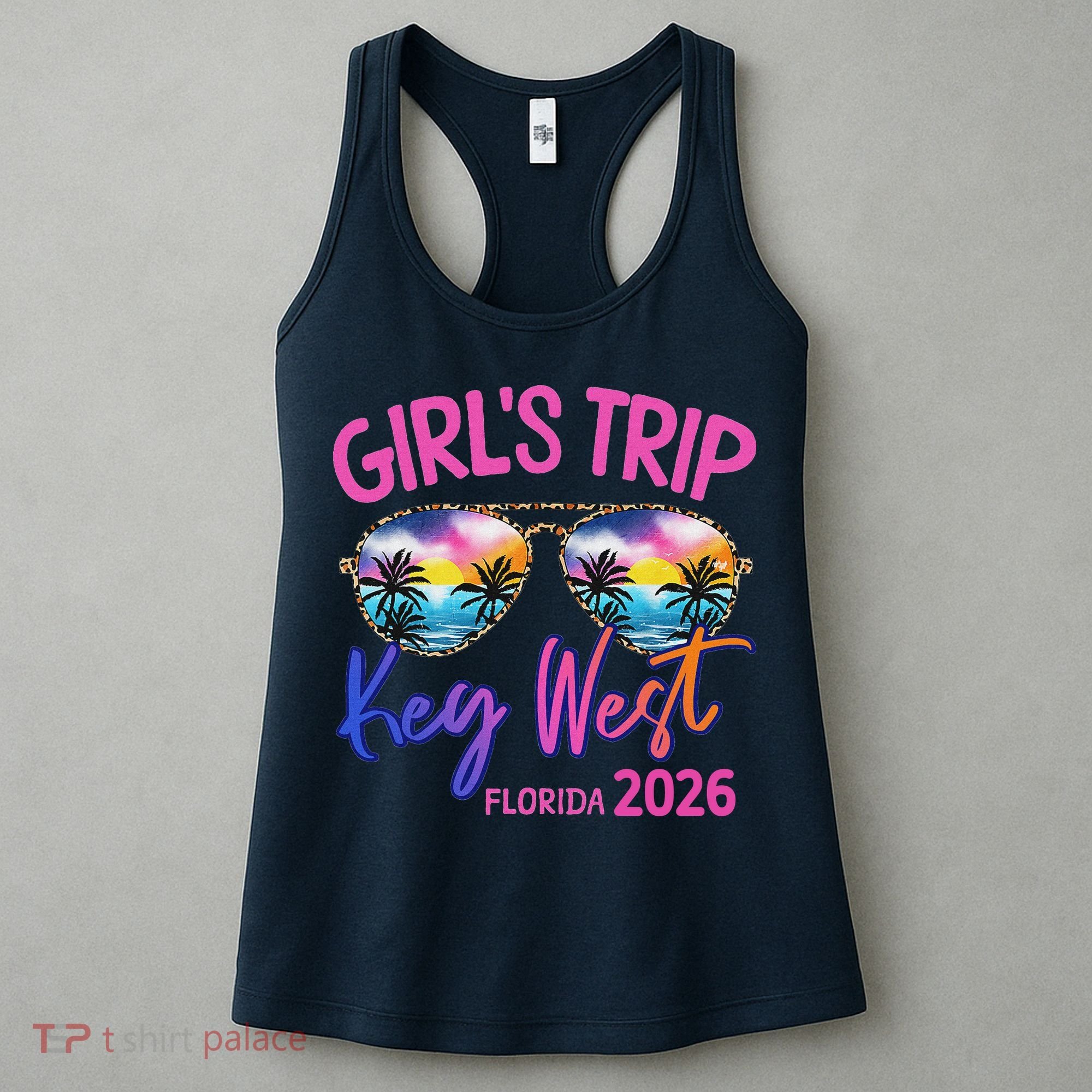 Girls Trip Key West Florida 2026 Vacation Women's Tank Top